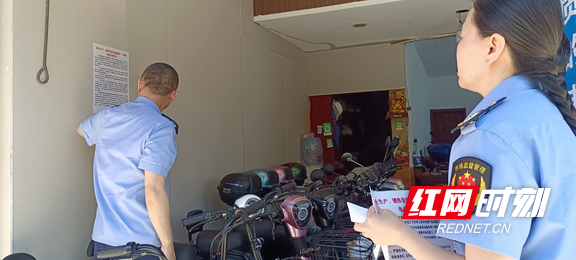泸溪 开展摩托车及电动车源头隐患清零行动 筑牢机动车修理行业安全防线